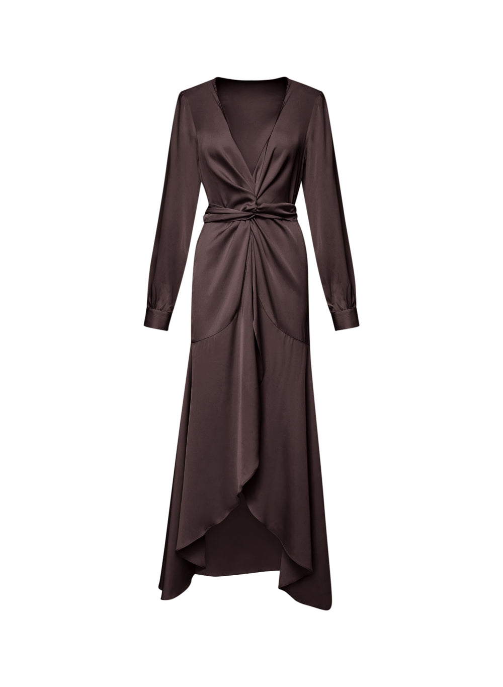 Ananda Dress (Long) - Chocolate