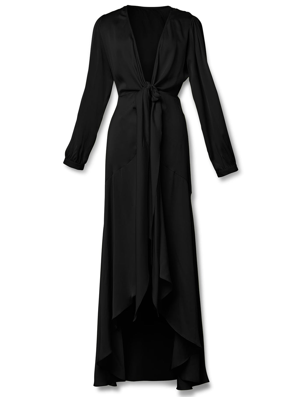 Ananda Long Dress - Noir