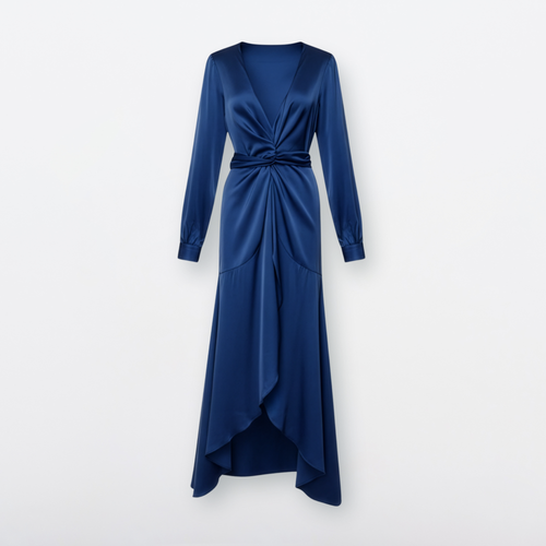 Ananda Long Dress - Nouvelle / Silk95Five