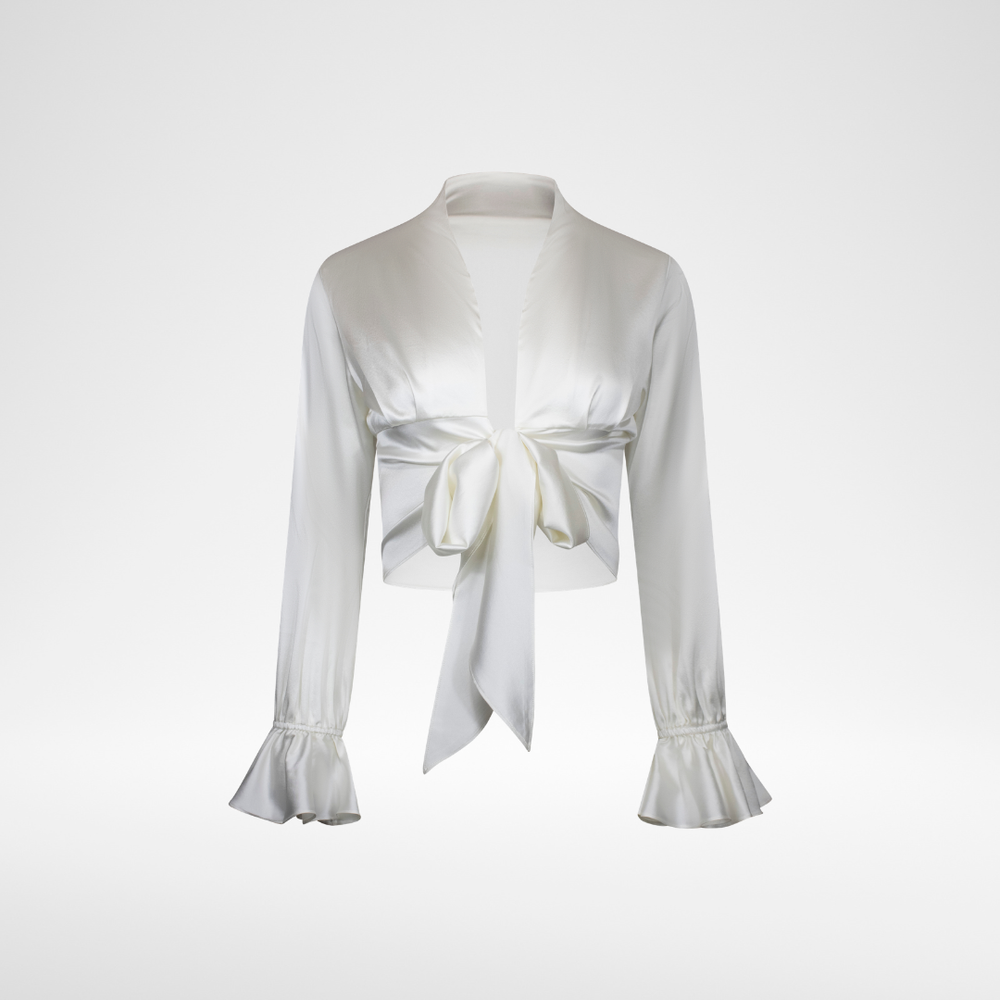 Biltmore Bolero in LUXE - Nouvelle White