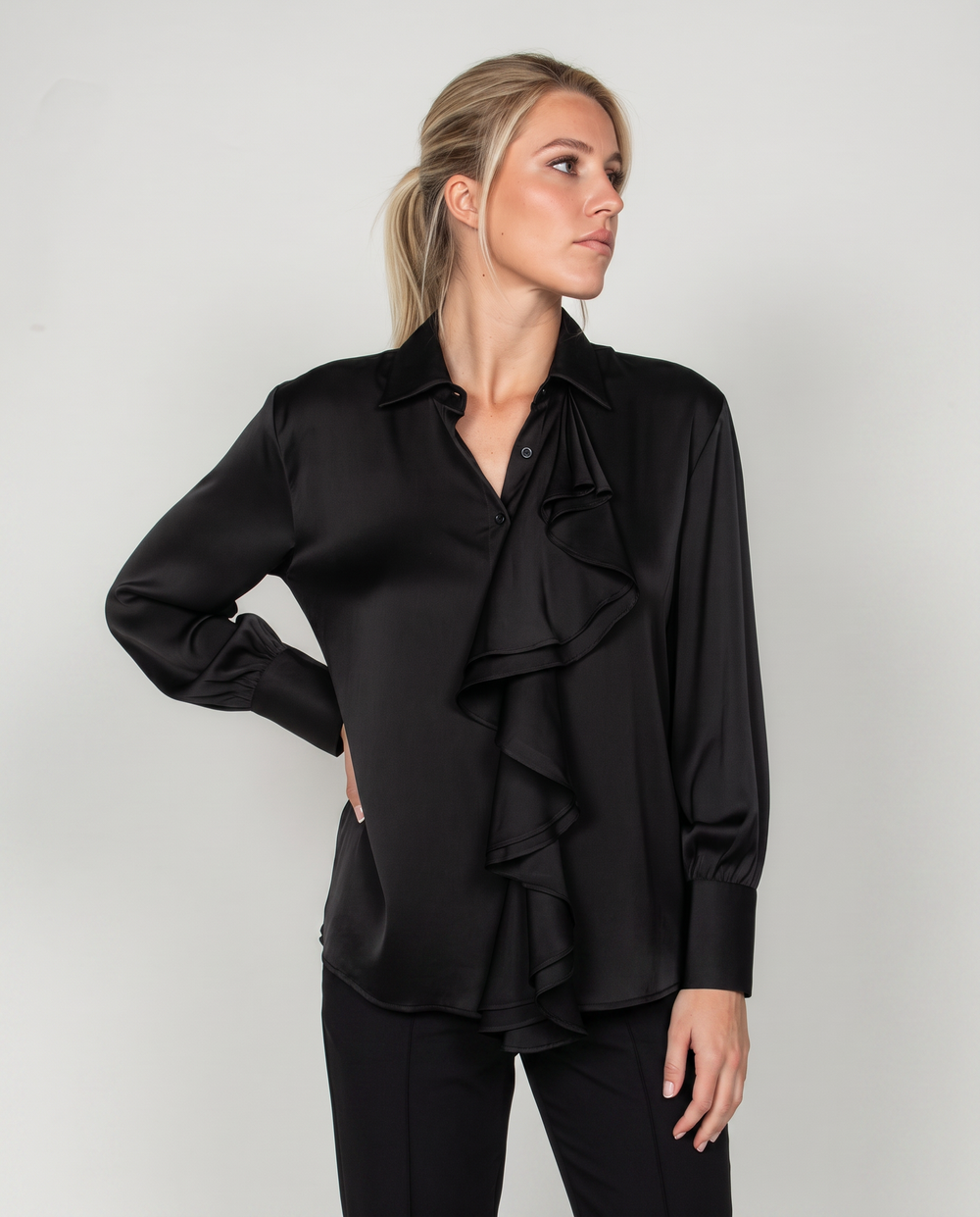 Bordeaux Blouse - Noir