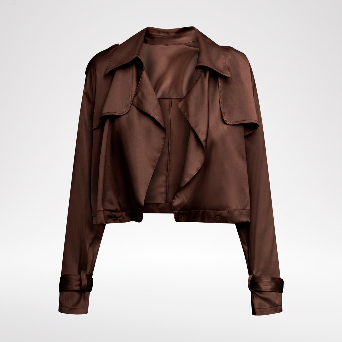Kensington Trench Cropped