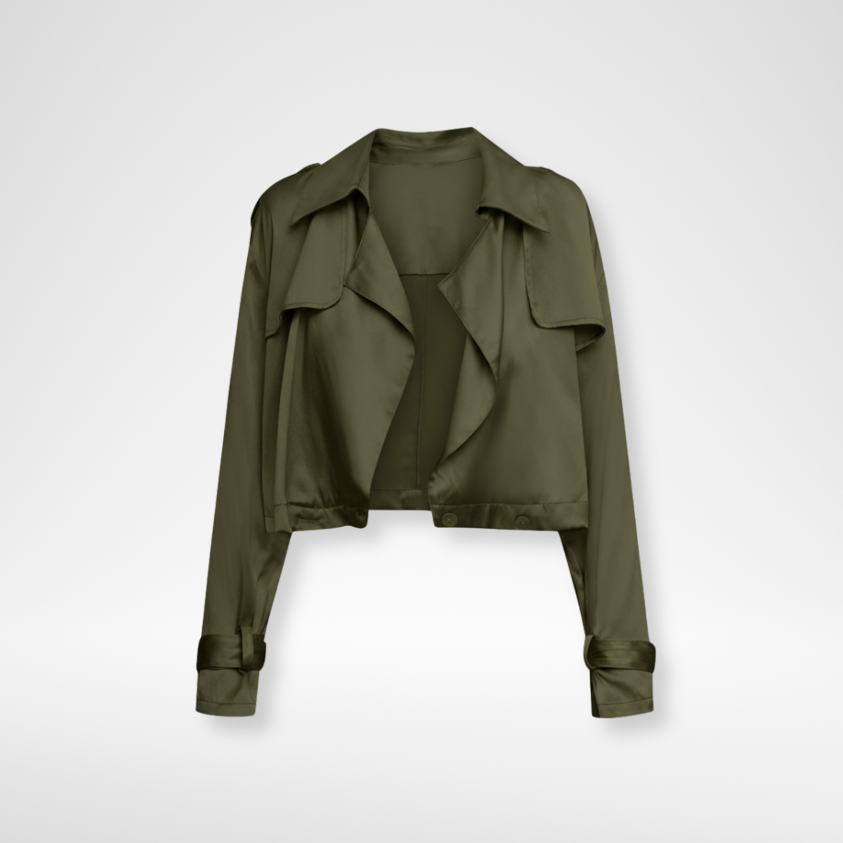 Kensington Trench Cropped