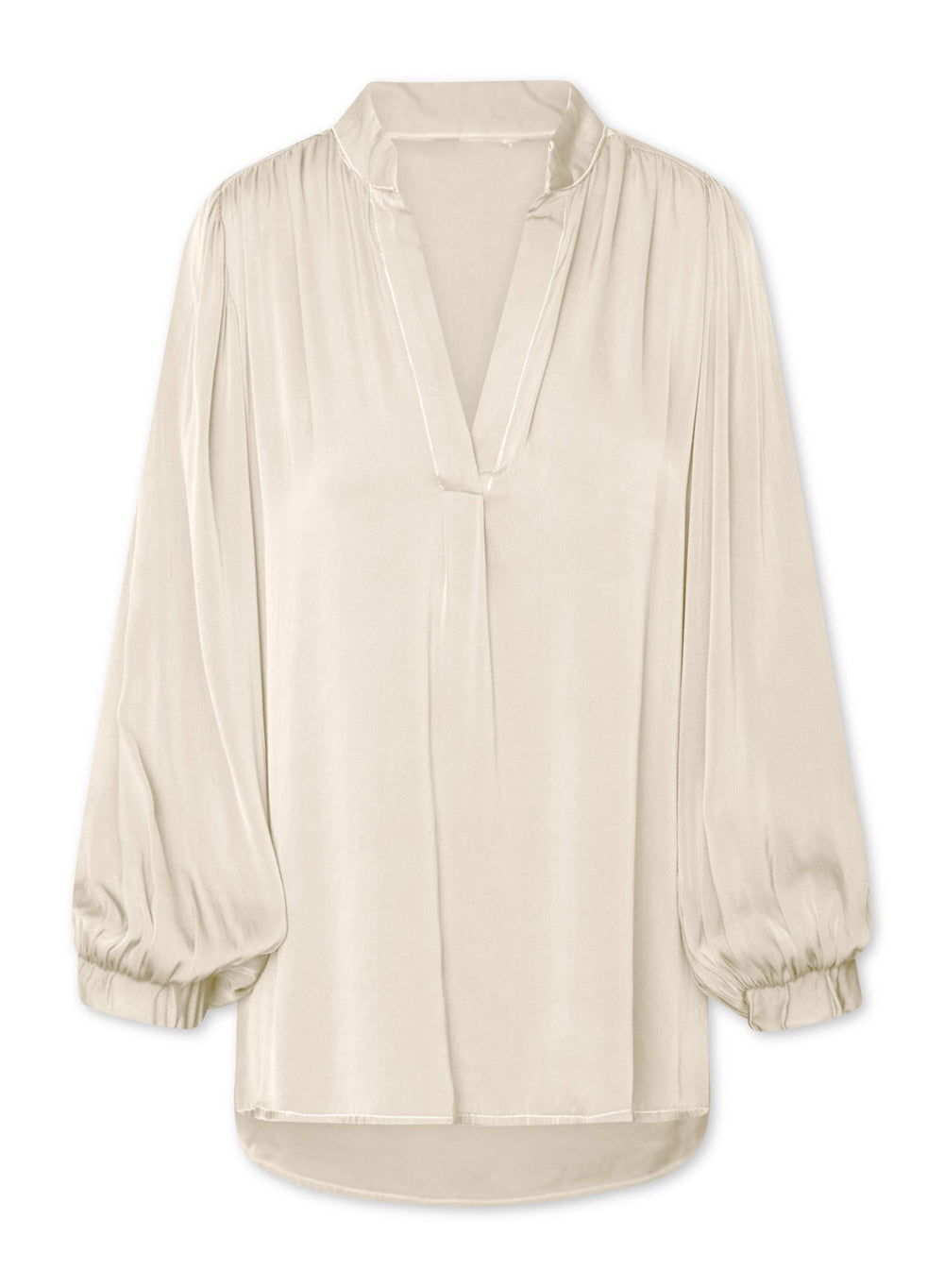 Madras Blouse - Nouvelle White