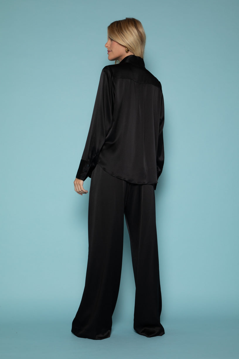 Monaco Charmeuse Shirt Nouvelle White Size XS