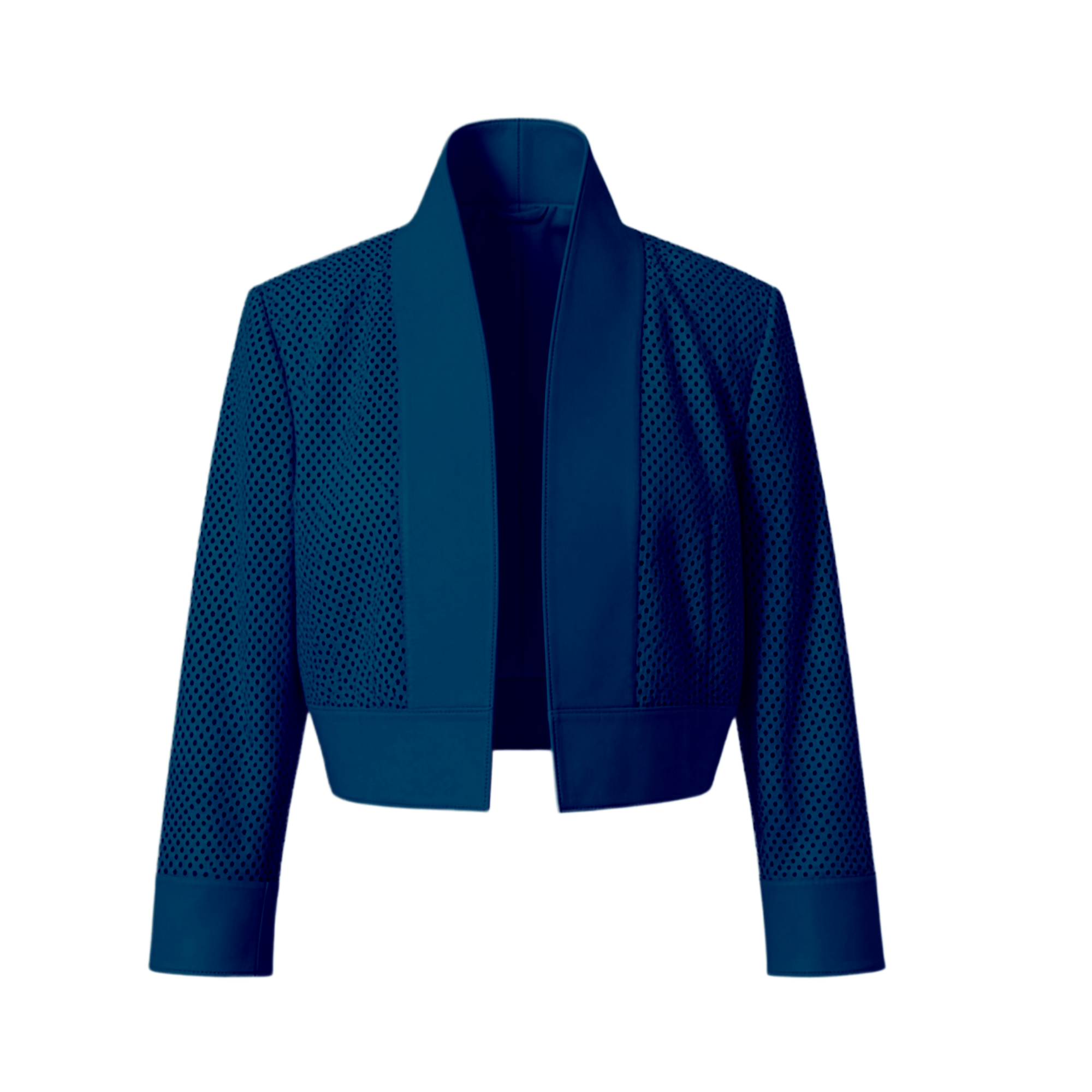 Porto Perforated Lambskin Jacket - Nouvelle / Silk95Five