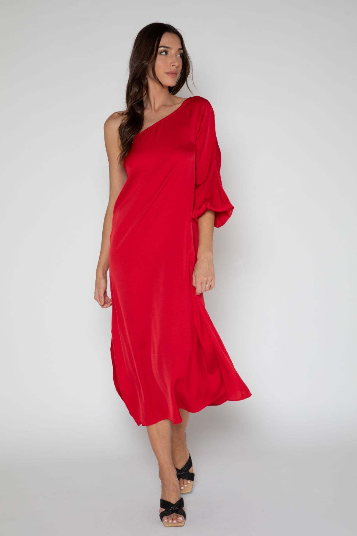 Positano Dress Poinciana Red Size XS