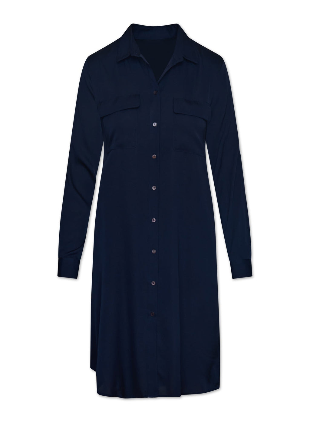 Sicily Double Pocket Shirt Dress