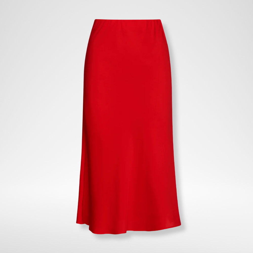 Chamonix Midi Skirt - Strelitza, Scarlet, Poinciana