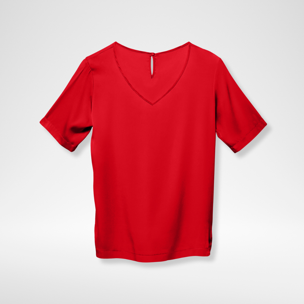 Berlin V Top - Strelitza, Scarlet, Poinciana