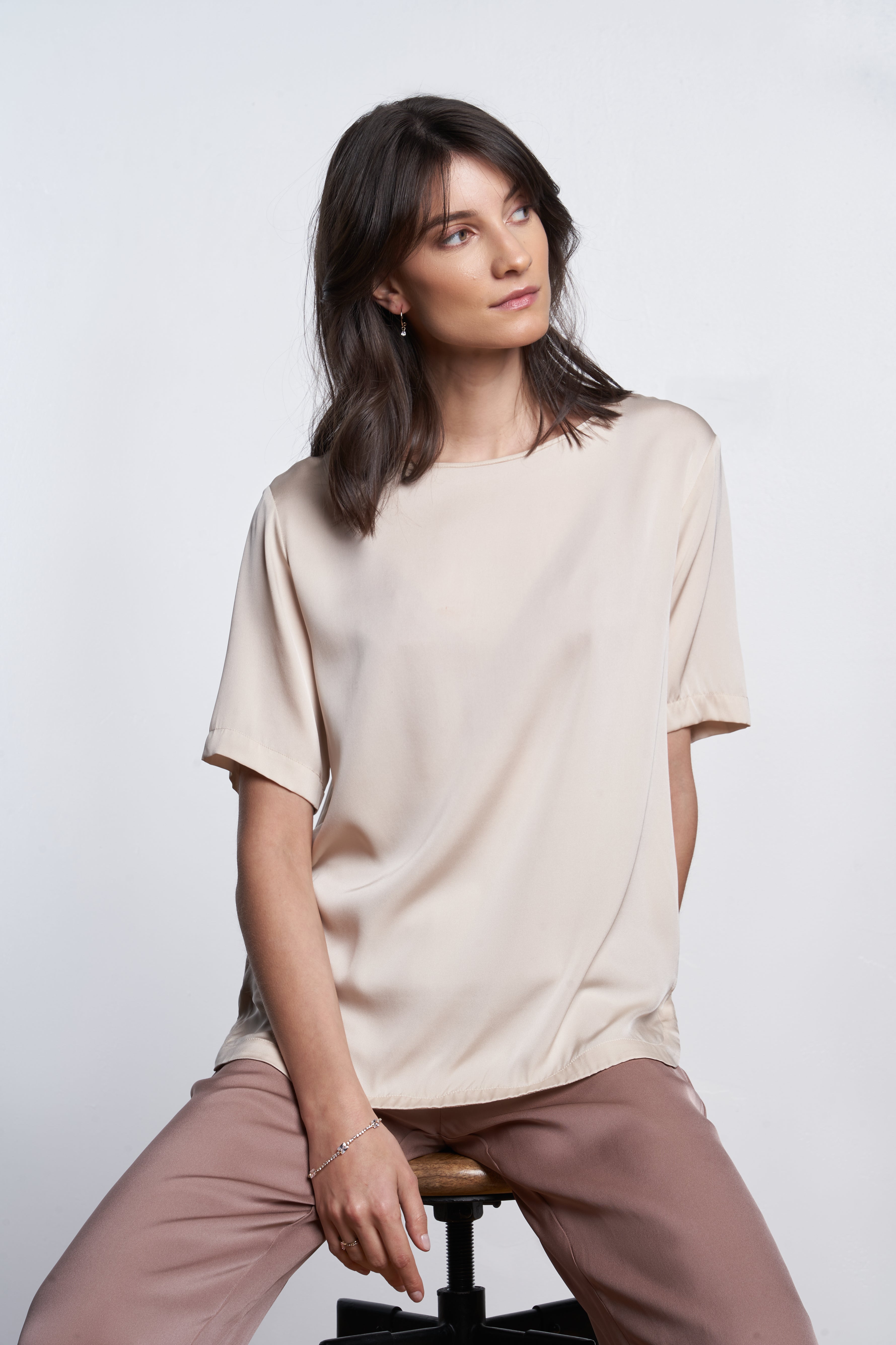 Berlin T Top Nouvelle White Size S