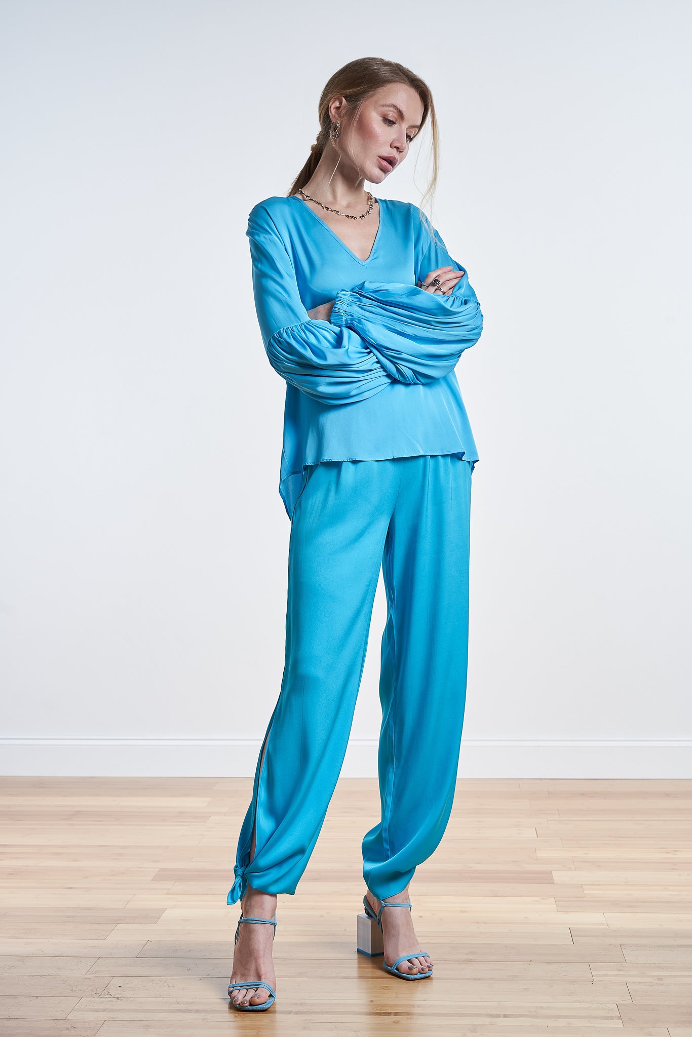 Como Blouse Ultra Violet Size XL