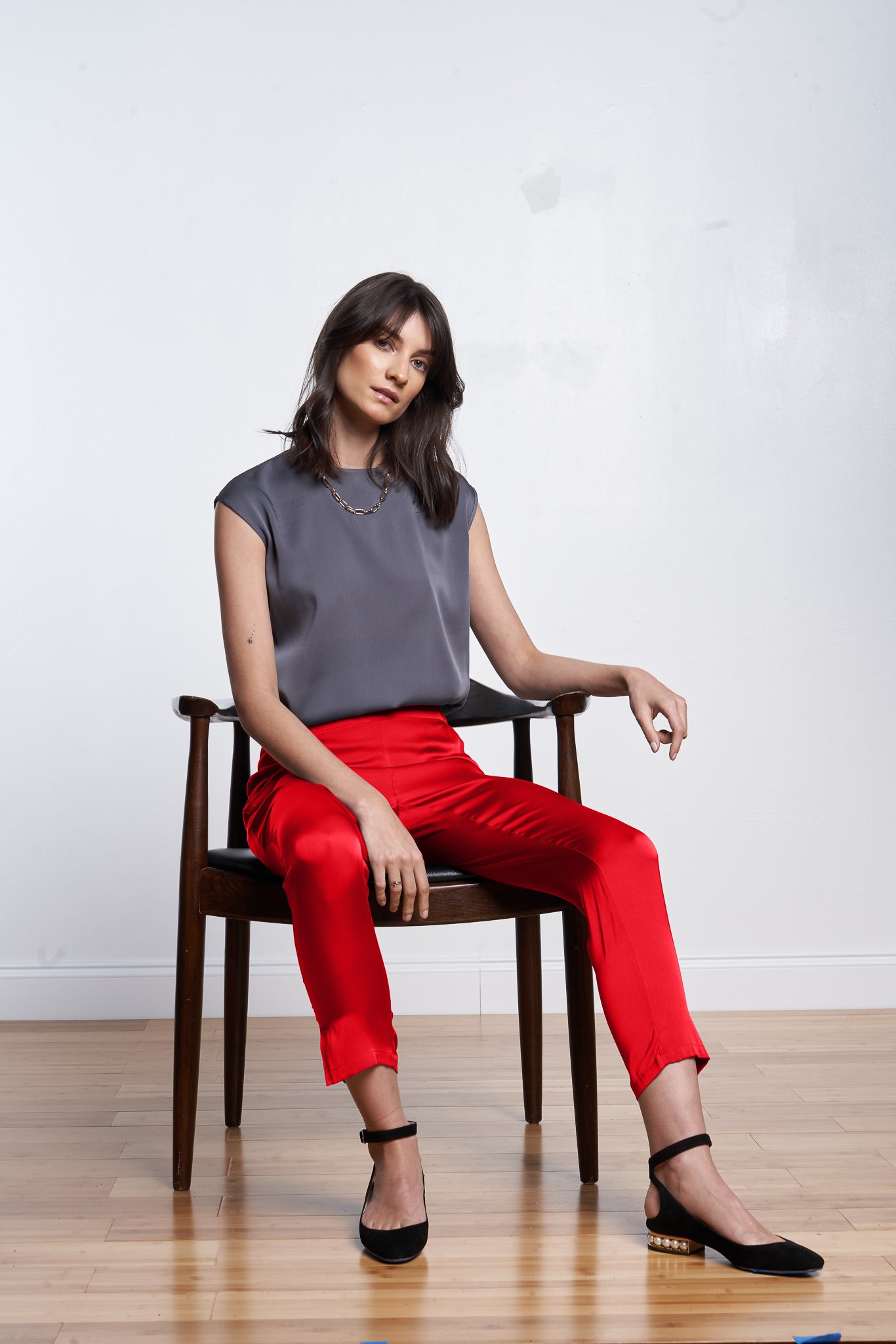 Havana Pants Bordeaux Size XS