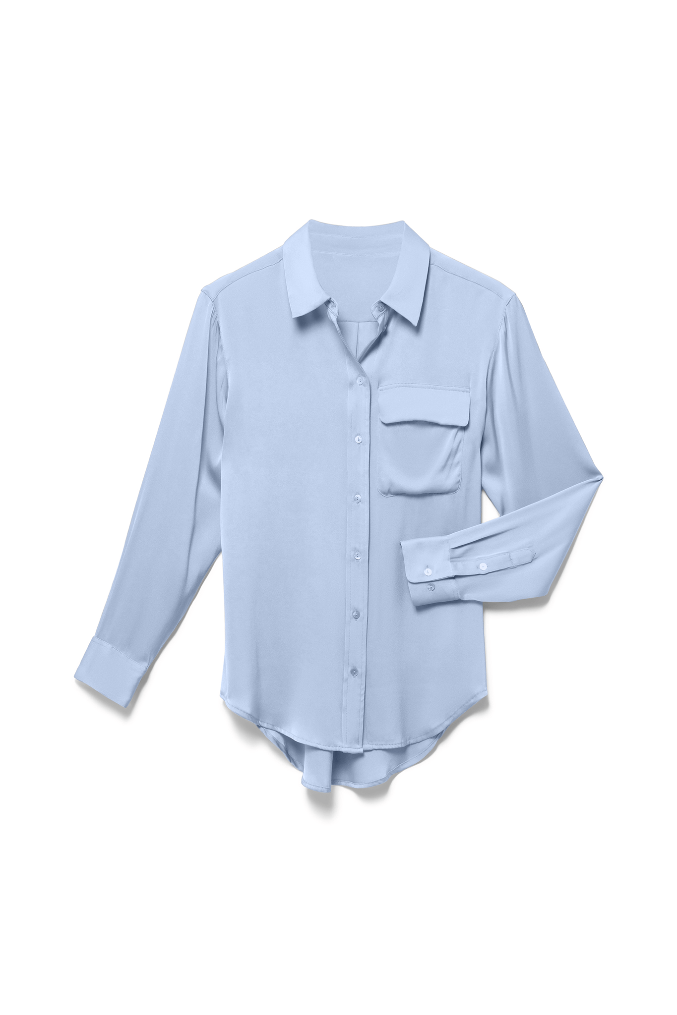 India Shirt Faded Denim Size M