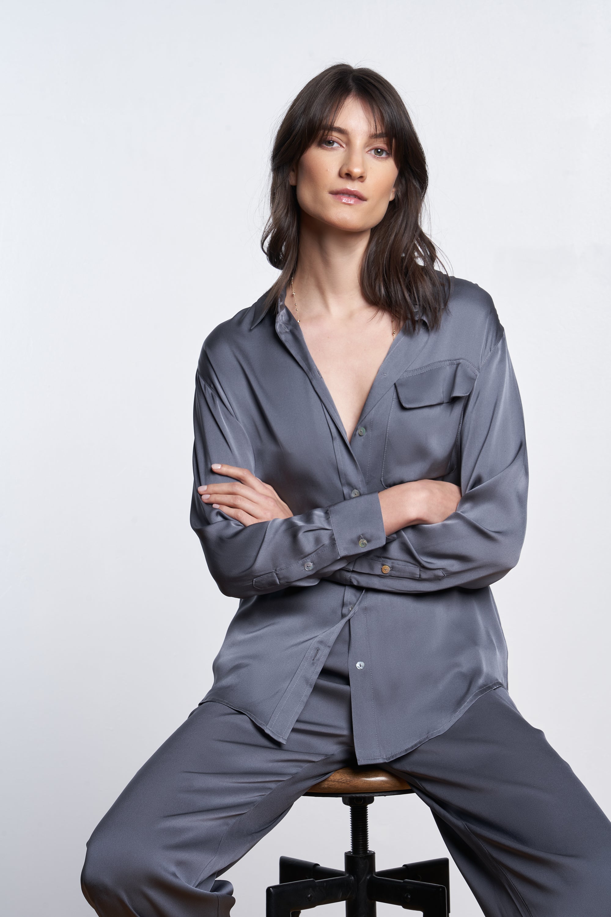 India Shirt Nouvelle White Size M