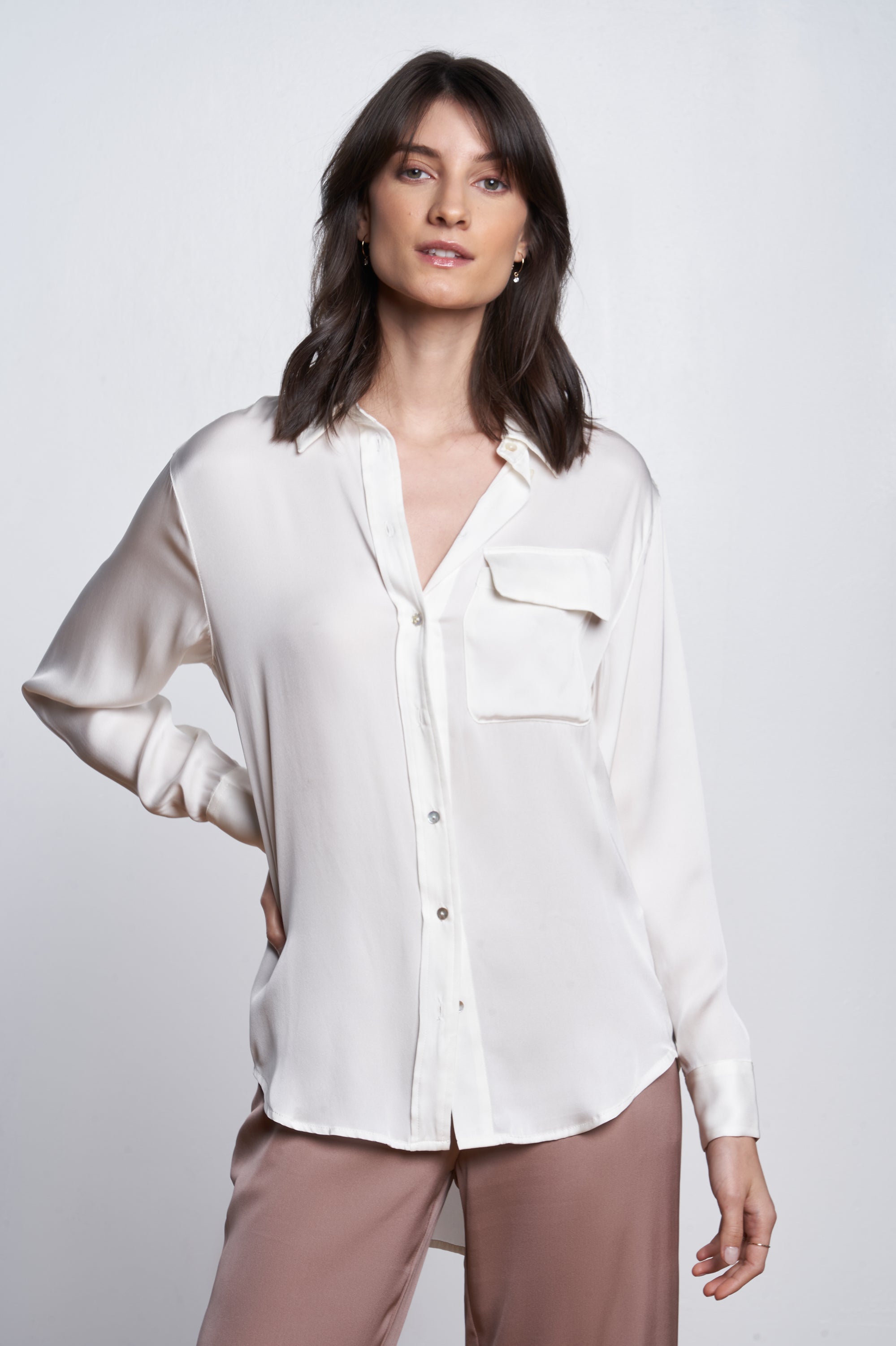 India Shirt Chocolate Size XL