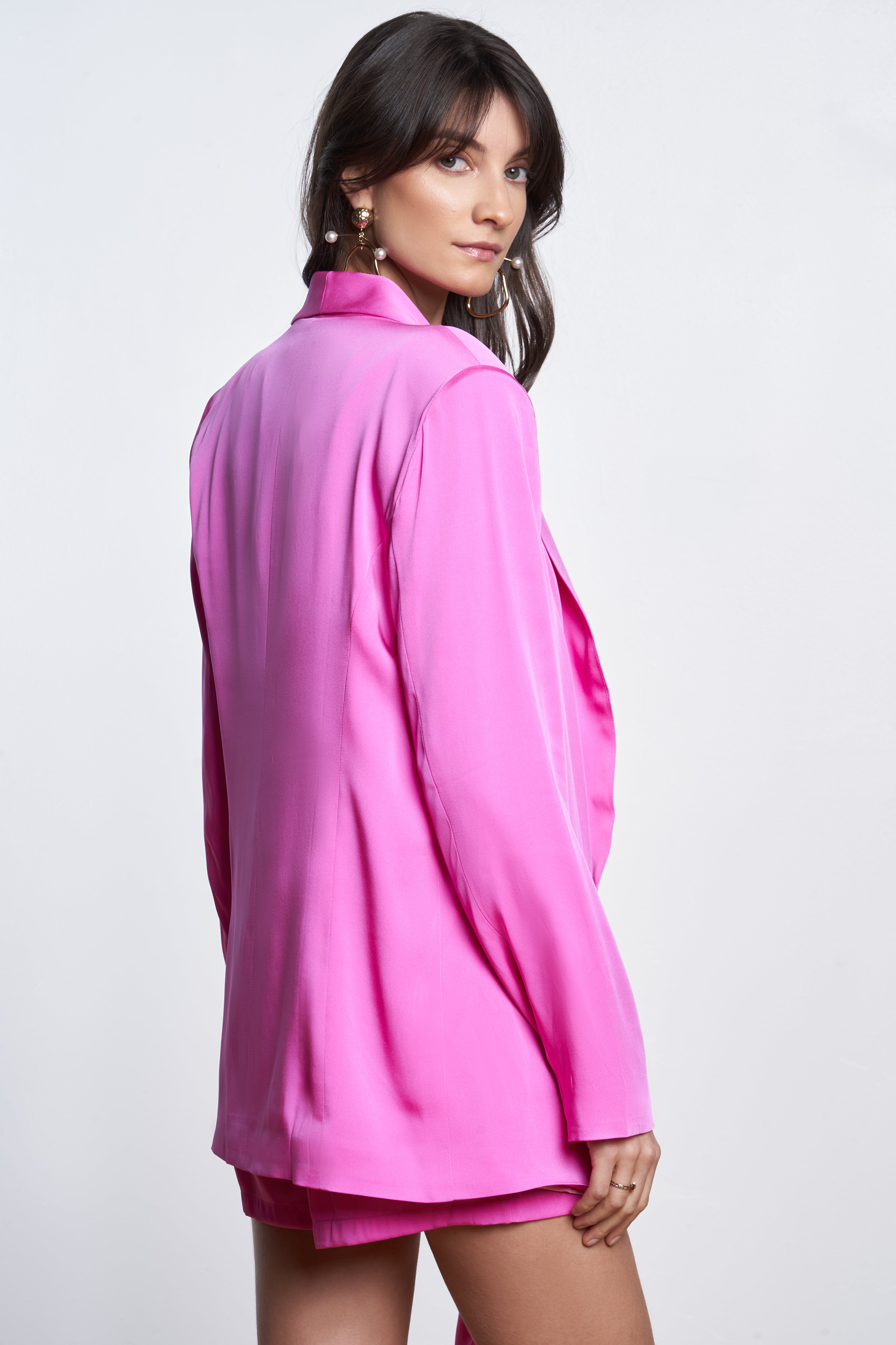 LA Blazer Khaki Mauve Size XS