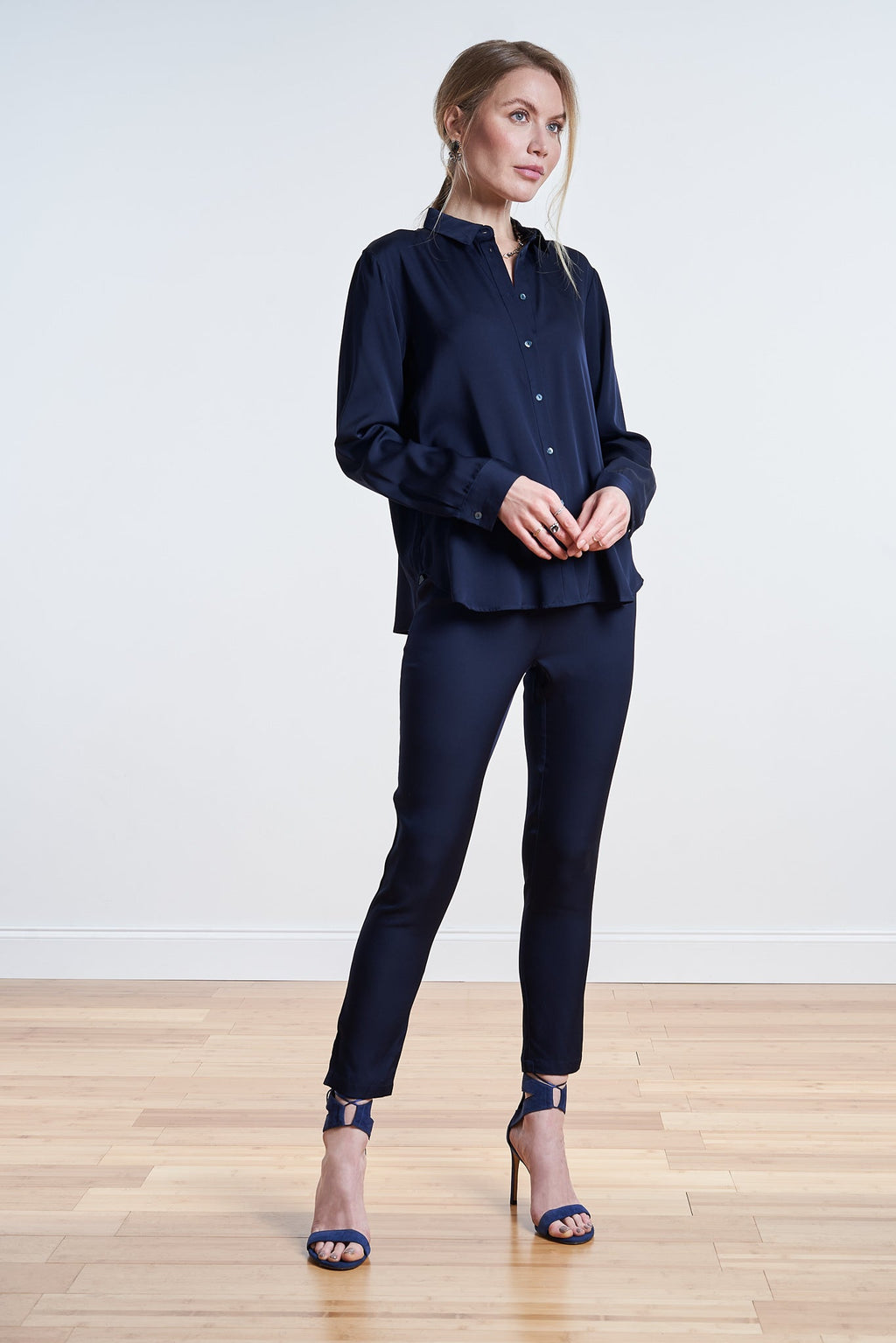 Monte Carlo Shirt 0 pkt Fonce Grey Size M