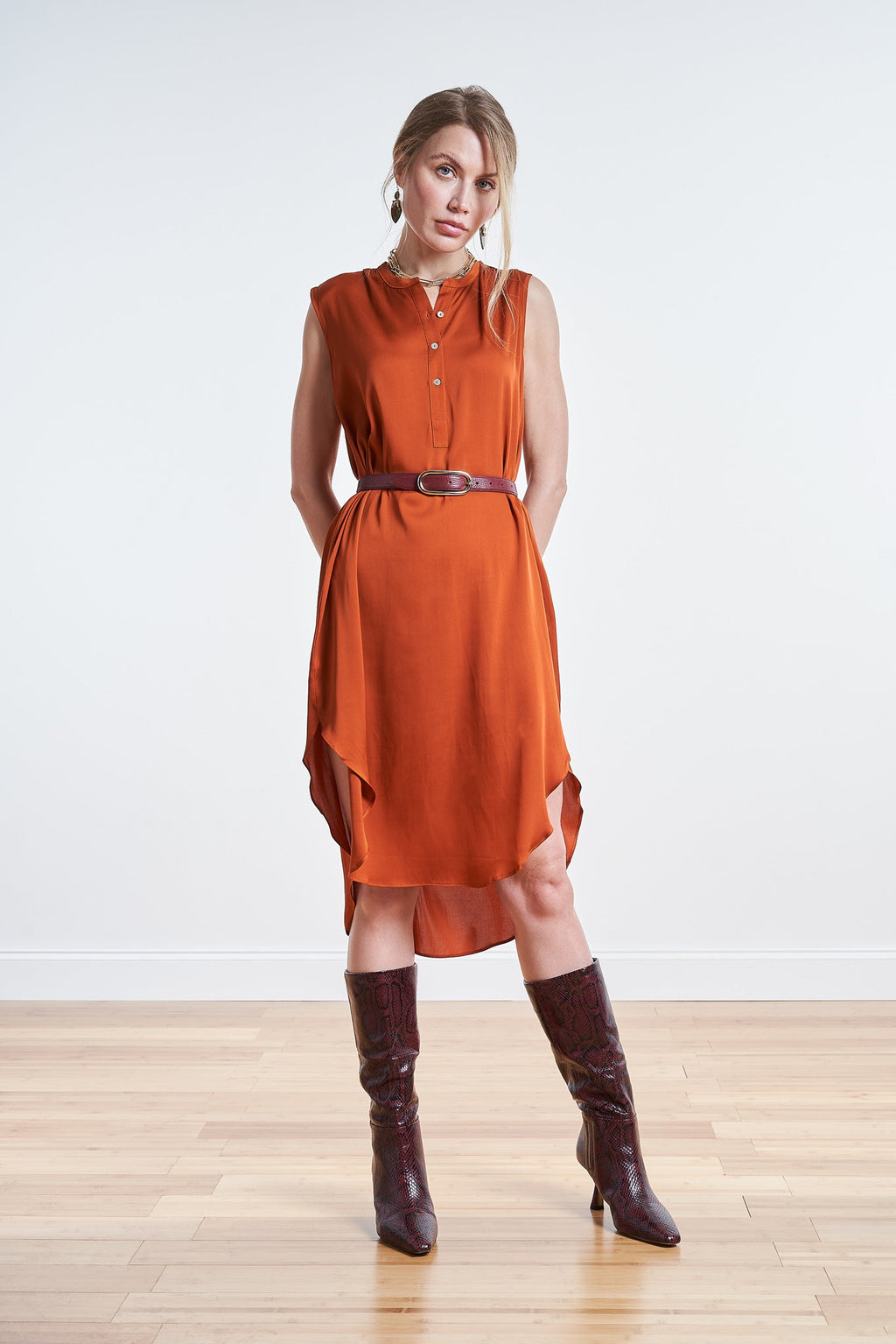 Monte Dress Chesterfield Size S