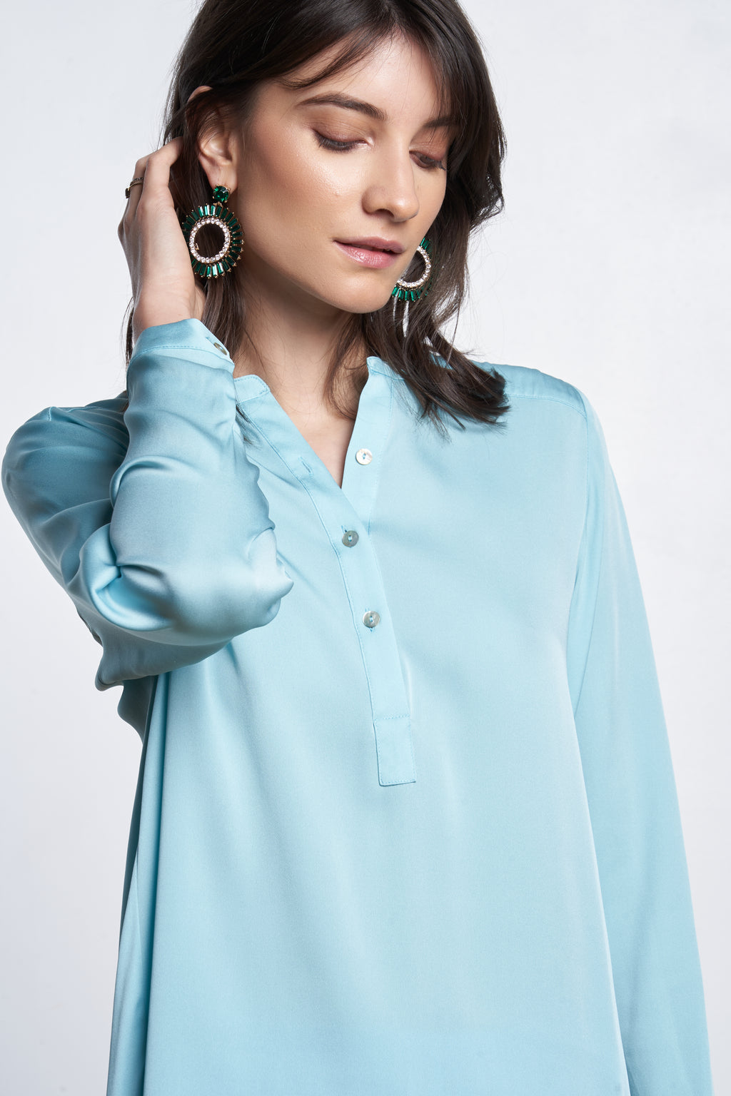 Montenegro Tunic Chesterfield Green Size M