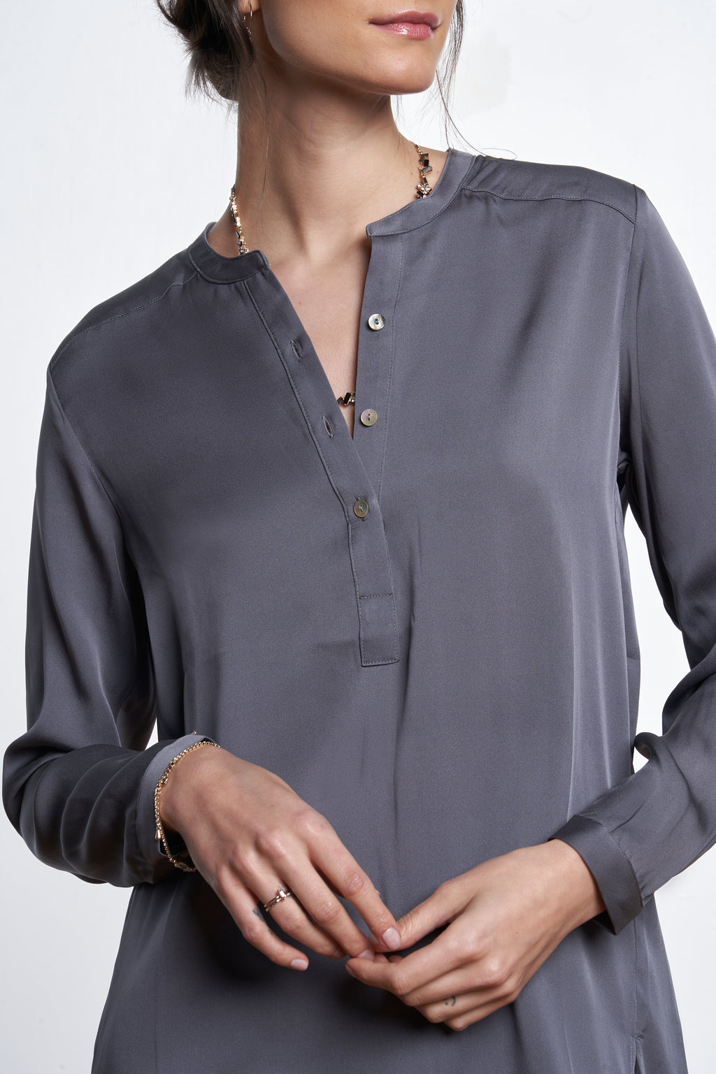 Montenegro Tunic Fonce Grey Size M