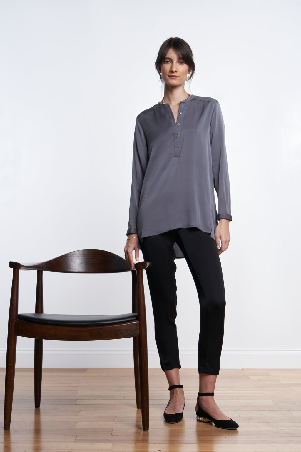 Montenegro Tunic Fonce Grey Size S
