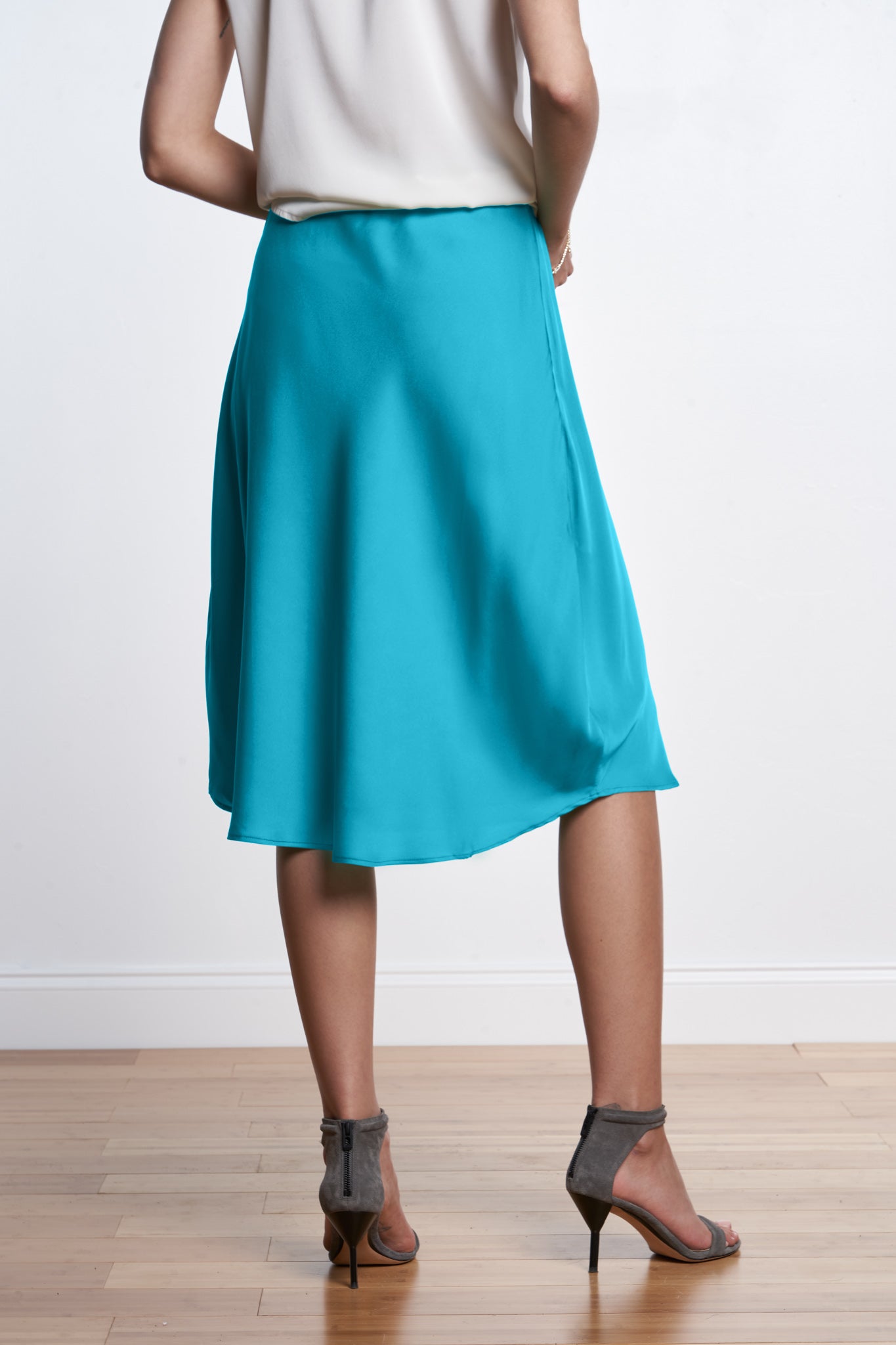 Santa Monica Skirt Aqua Size XS