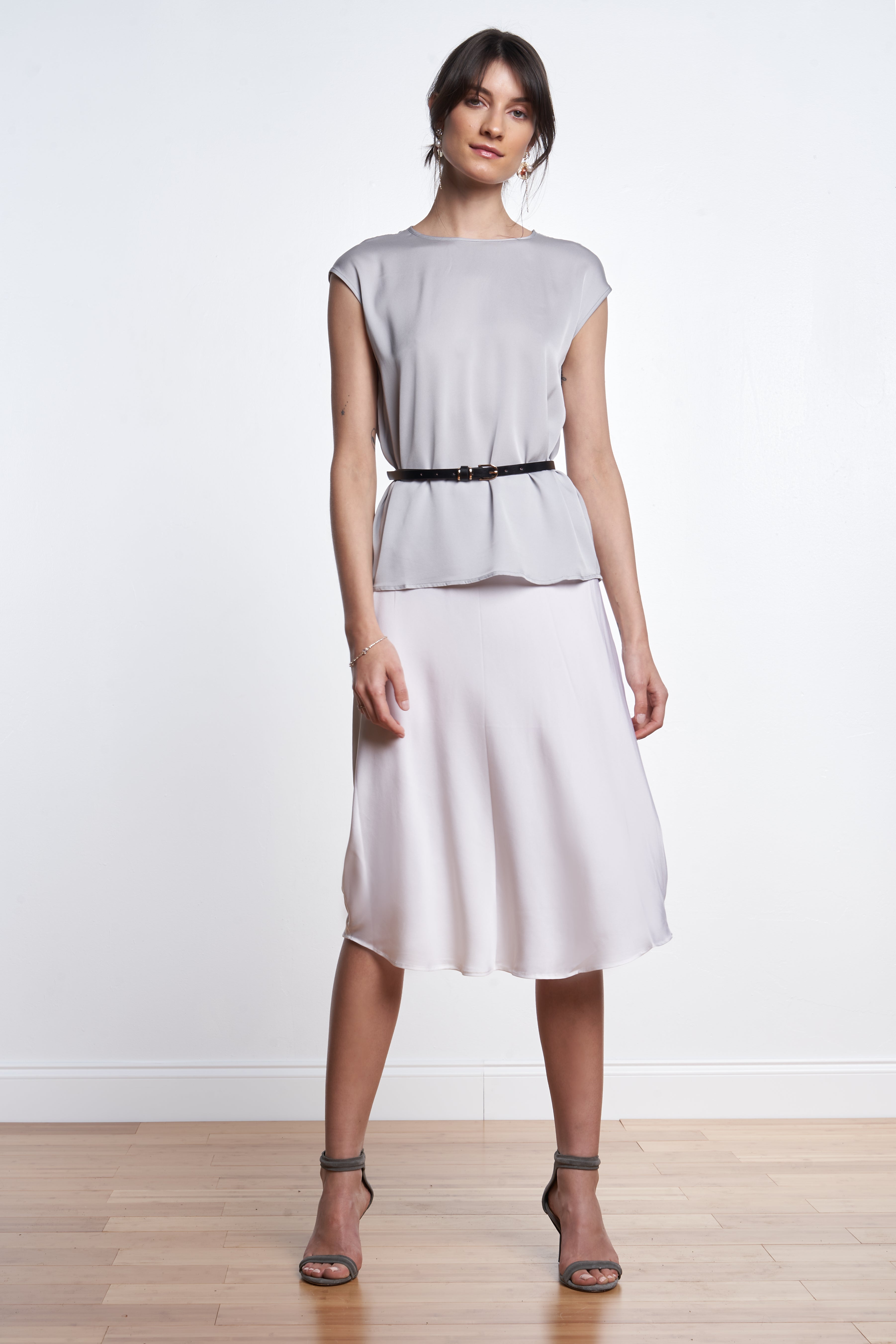 Santa Monica Skirt Bright White Size M