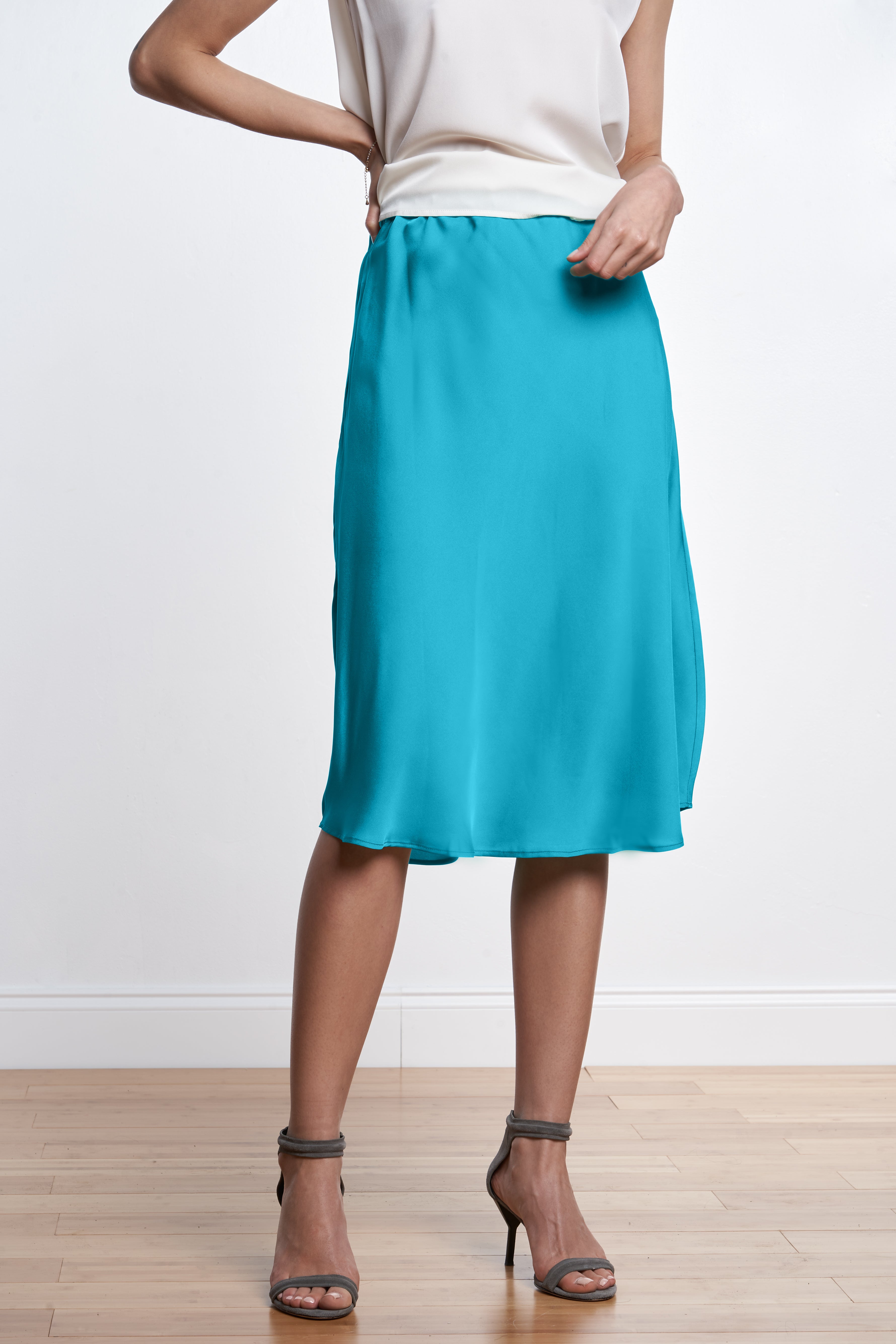 Santa Monica Skirt Bright White Size XL