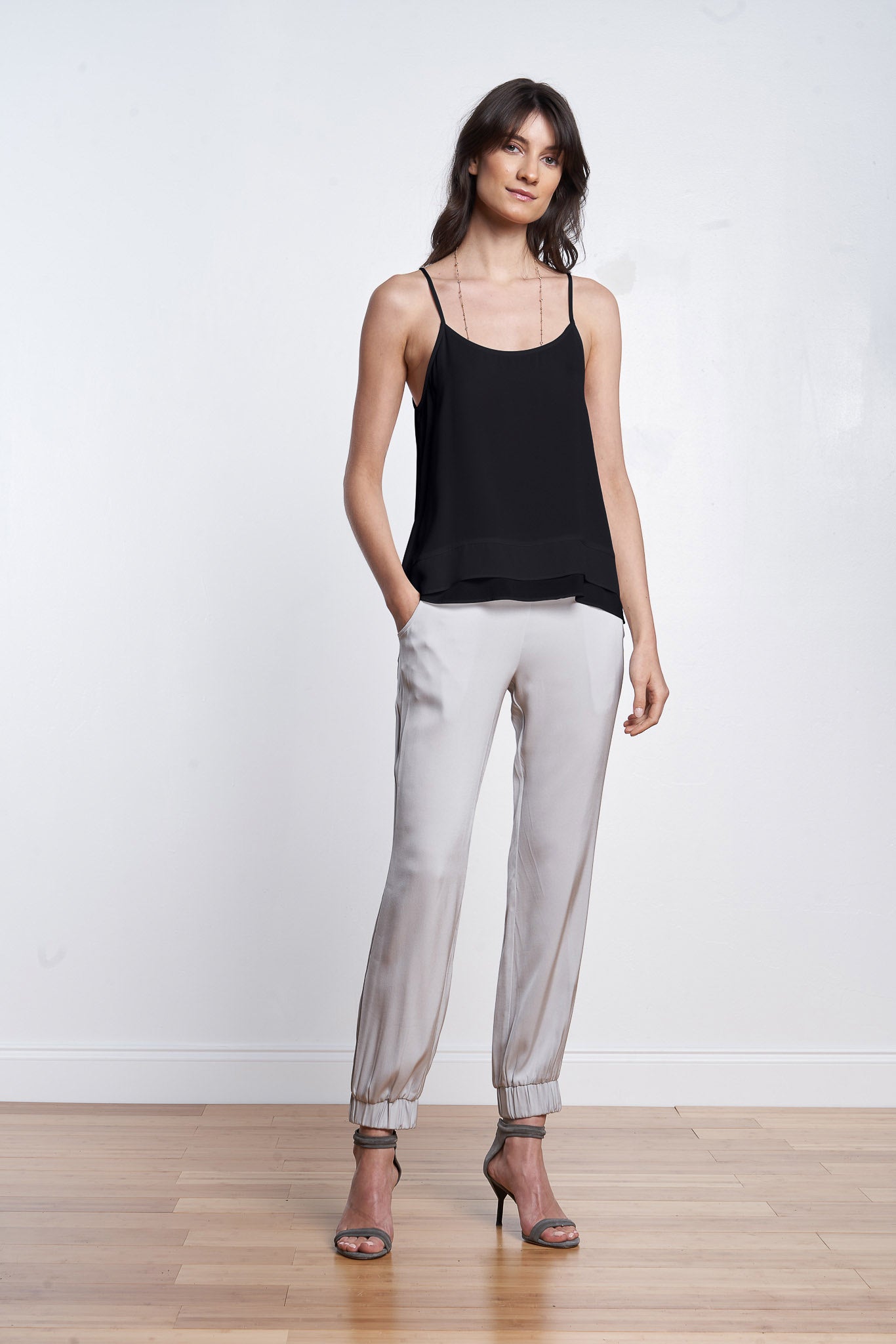 Zanzi Cami Dolphin Grey Size S