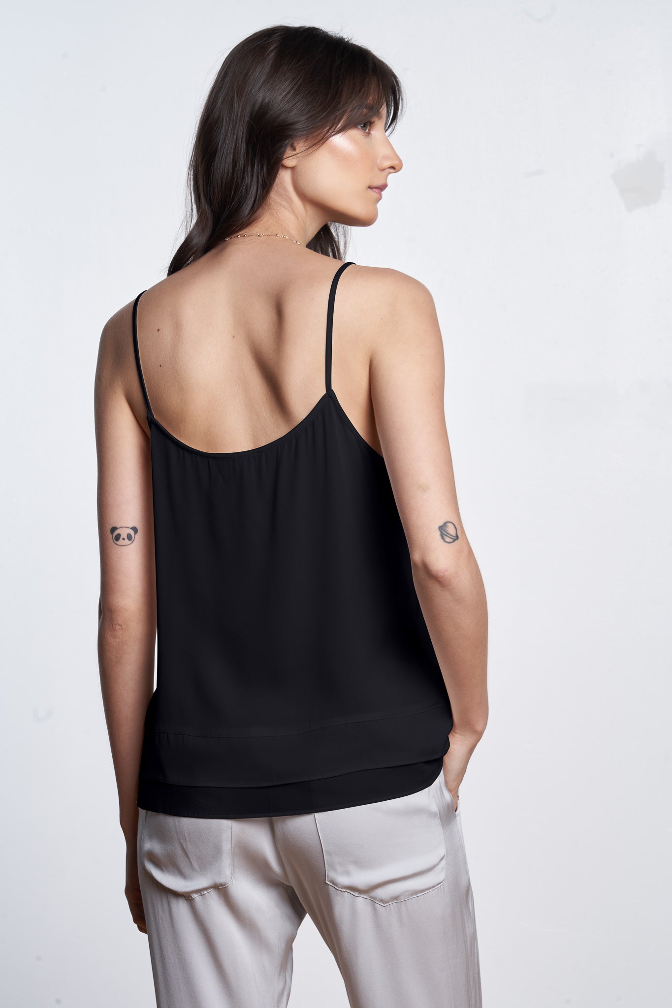 Zanzi Cami Dolphin Grey Size M